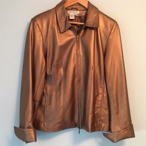 Leather jacket - perfect for the fall!